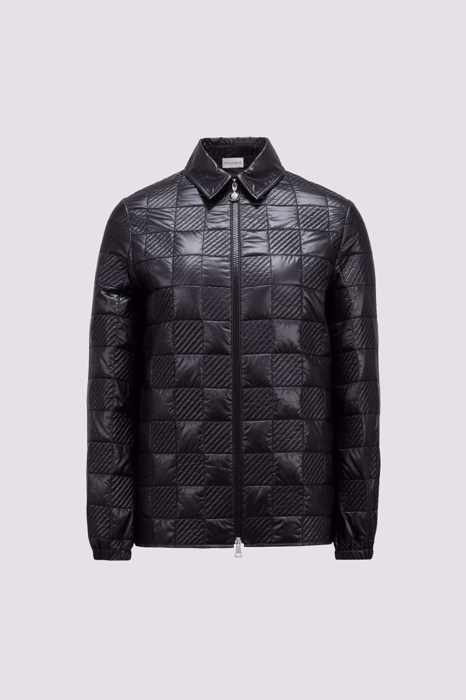 Veste-chemise zippée matelassée Femmes Noir Moncler 2